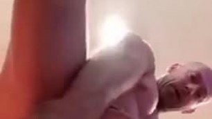 Romanian Rowing World Champ using a dildo