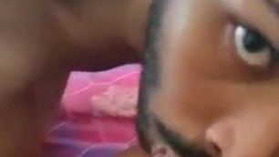 Horny gay blow job