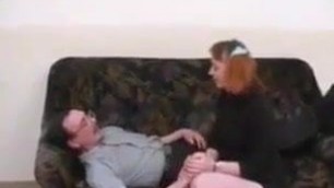 WALL Helping StepDad Keep His Pecker Up !