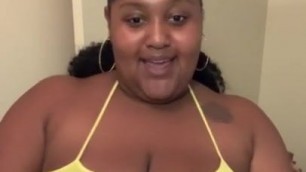 Busty Black BBW JOI