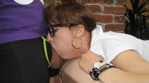 Chelsy SUN is the Naughty Secretary (French amateur Glasses)