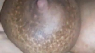 Sri Lankan wife exposing Big boobs to her lover