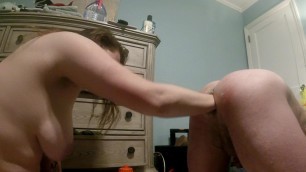 Femdom anal fisted
