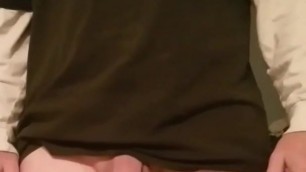 Cumshot again without touching myself hands free cumshot