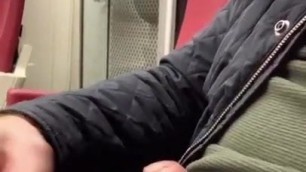 Cumming on myself in the train