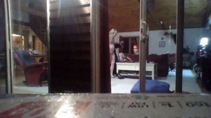 Caught neighbor naked
