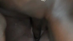 Horny kenyan housewife sameeha caught masturbating and gets her holes destroyed pt 2