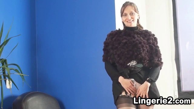 Mature Woman Wearing Panties And Nylons