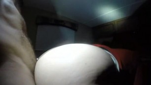 Hairy pussy white wife with stretched gaping pussy after being pounded by BBC cock sleeve - she gets so creamy with a BBC then I