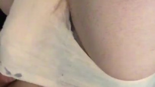 Wetting diaper and panties