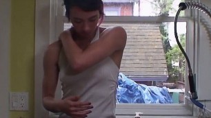 Tempting and beautiful babe Chastity rubs her hairy tight pussy until she orgasms