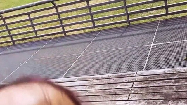 German Teen with big tits picked up for a hot pov outdoor fuck
