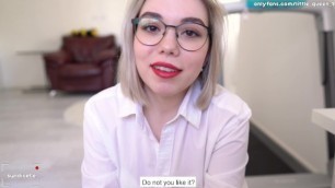 Student Fucked a Teacher on the Table - 4K POV
