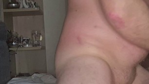 Beautiful wife fucks her man, sucks his dick and enjoys his ass while showing her butt to the camera
