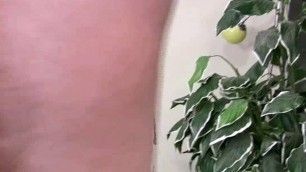 Big tits ebony princess teasing her boss by the pool