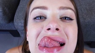 Beautiful Pornstar Lana Rhoades – Cumshot Compilation Loop