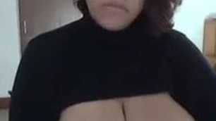 Step Mom milking by hand