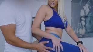 Pervmom - Sexy Blonde Stepmom Vanessa Cage Needs Help With Stretching Her Ass