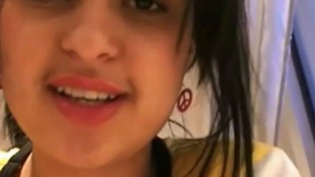 Teen Lilly gets horny and fingers her tight pussy hard