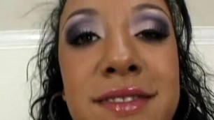 Big dick tattooed cameraman fucks a cock sucking slut and blows cum on her ass