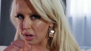PORNSTARPLATINUM – Naughty MILF Alura Jenson Gives POV Blowjob
