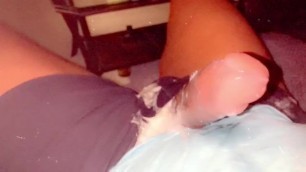 She came back for more of this Big Black Cock only to get her Wet Throat Pump a Cum BBC vs Ebony