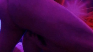 German Milf gets fucked in the techno underground and gets a load of cum on her tits