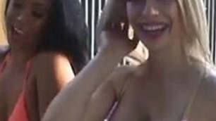 Babestation girls – Behind the scenes, igloo, Chessie, Hannah & Victoria