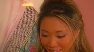 Cute babe getting a deep penetrating fuck from horny stud after a BJ