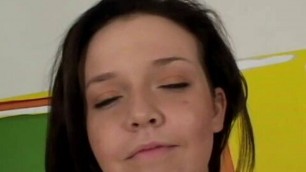 Big dick camera man gets sucked by a pretty whore and fucks her wet cunt