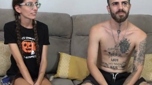 Petite babe makes a PORN DEBUT – she likes it so much!!!
