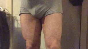 Tricked straight. Task. Try on  panties.