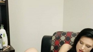 Secretary Fucks Pussy In Front of Her Boss