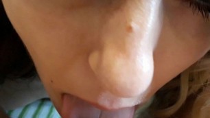 POV – Big Ass Whore Gives Rimjob and Blowjob