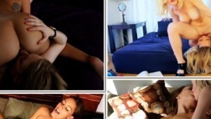 Beautiful lesbian women enjoy each other #3- 3 scenes