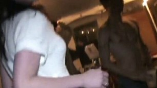 Black Babes have Hardcore Sex with BBC at the Party