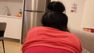 BIG TIT, BIG ASS – Tattooed Amateur TEEN Milf Fucked While Tied Up and Laughing - Melody Radford