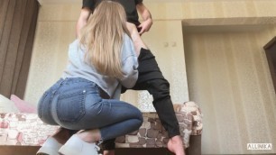 Fucked a Friend's Girlfriend after a Walk. Cum in Mouth.