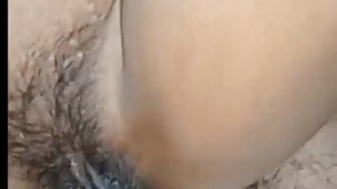 One leg up and back side and front side fucking pussy very hard