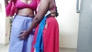 Indian tamil aunty lesbian romance show
