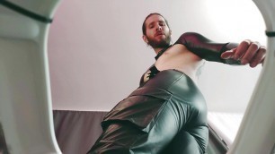 Leather Master Golden Piss Shower