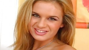 Sexy and attractive German babe showing off her masturbation