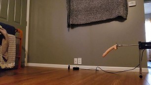 Taylor verses machine long dildo