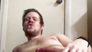 Slow Motion Jerking Action Cumshot