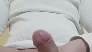 Shaved Cock Fleshlight jerk with Cumshot and drippin