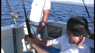 young brunette gets fucked by captain on yacht ship