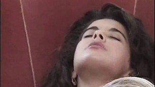 Two exciting Italian production videos with successful pornstars with Angelica Bella and her hot lesbian friends