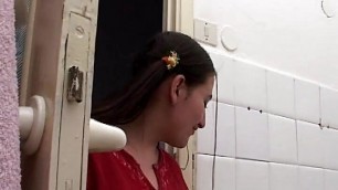 Two busty lesbians masturbate and lick each other