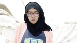 MaureenNadh - Hijab Asian Skinny Squirting On Chastity While Dildo Ride.