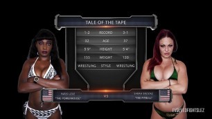 Paris Love vs Sarah Brooke Orgasm Challenge  First MILF To Cum Loses